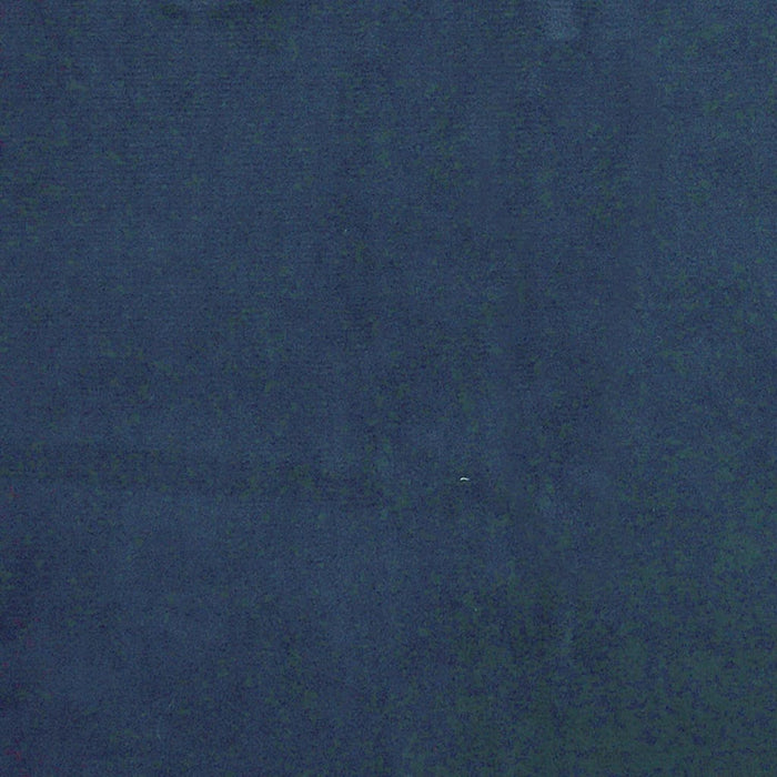 Sgabello Rotondo con Contenitore Azzurro in Velluto 340284