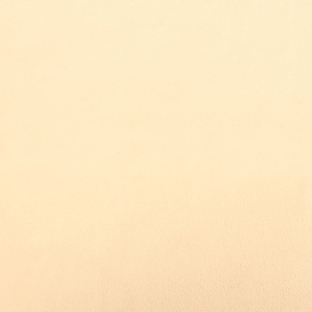 Sgabello Rotondo con Contenitore Albicocca in Velluto 340287