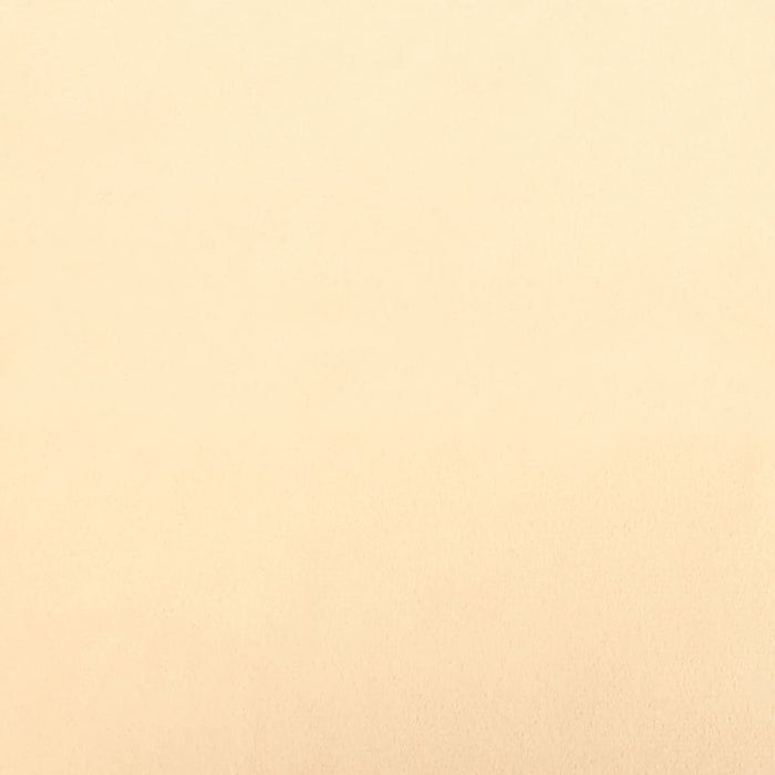 Sgabello Rotondo con Contenitore Albicocca in Velluto 31 x 37 cm