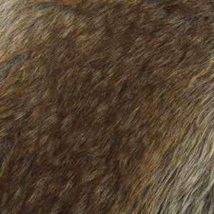 Sgabello Rotondo con Contenitore Colore Misto in Peluche