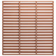 Pannello di Recinzione in WPC 180x180 cm Marrone cod mxl 18144