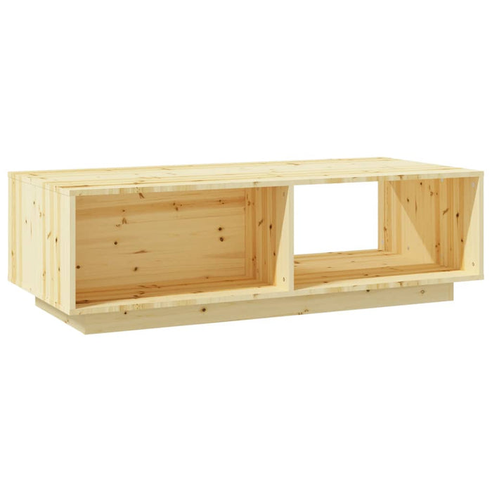 Tavolino da Salotto 110x50x33,5 cm in Legno Massello di Abete cod mxl 9172