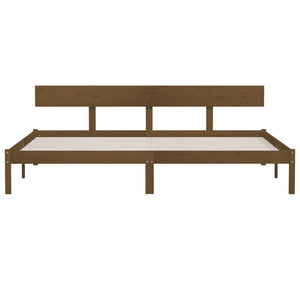 Giroletto senza Materaso Ambra in Legno Massello 200x200 cm 810170