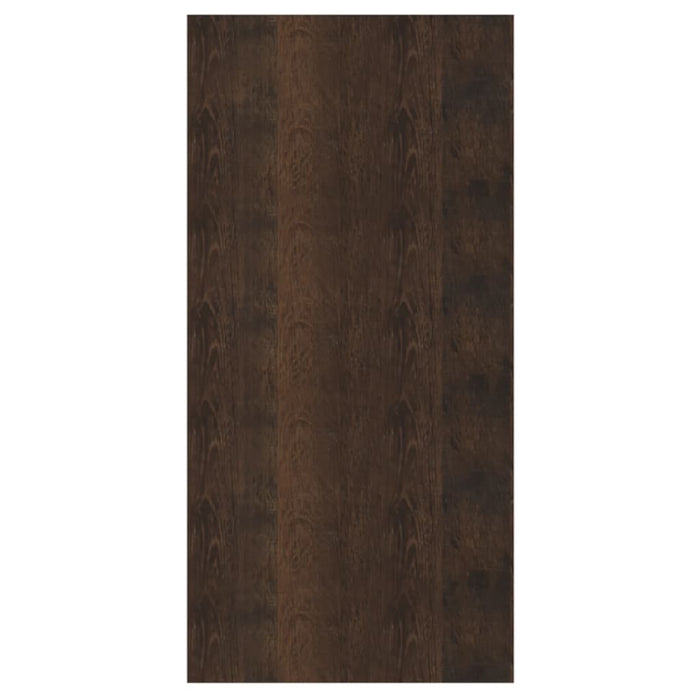 Scarpiera in Legno Multistrato 92x30x67,5 cm Rovere Fumo 340219