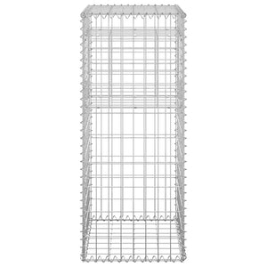 Cesto a Gabbione a Torre 40x40x100 cm in Ferro cod mxl 59831
