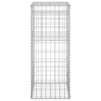 Cesto a Gabbione a Torre 40x40x100 cm in Ferro 151260