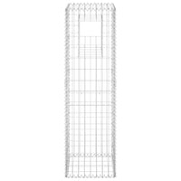 Cesti a Gabbione a Torre 2 pz 40x40x140 cm in Ferro 151263