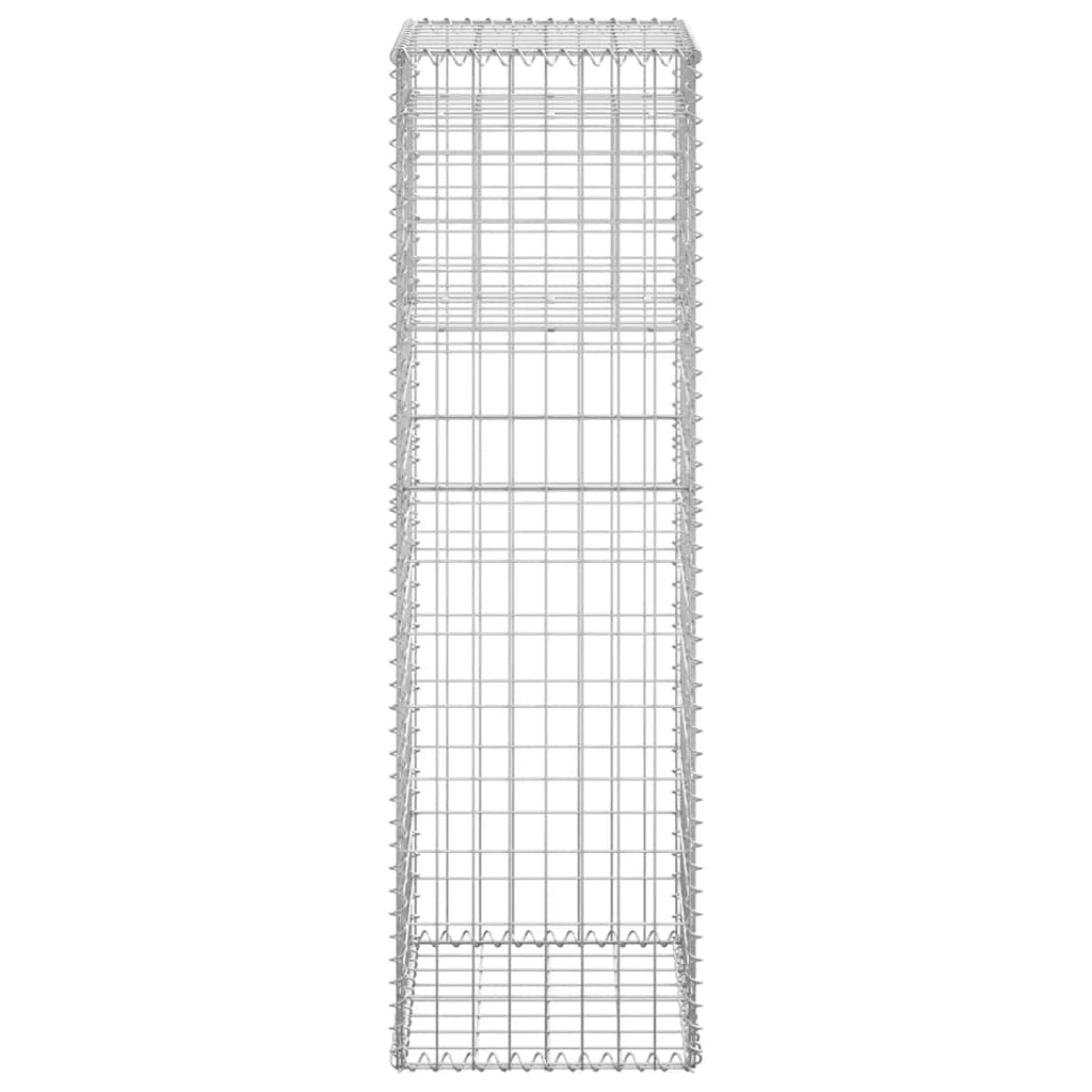 Cesti a Gabbione a Torre 2 pz 40x40x140 cm in Ferro cod mxl 59229