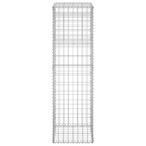 Cesti a Gabbione a Torre 2 pz 40x40x140 cm in Ferro cod mxl 59229