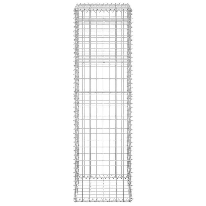 Cesti a Gabbione a Torre 2 pz 40x40x140 cm in Ferro cod mxl 59229