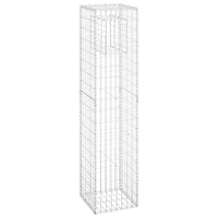 Cesti a Gabbione a Torre 2 pz 40x40x180 cm in Ferro 151265