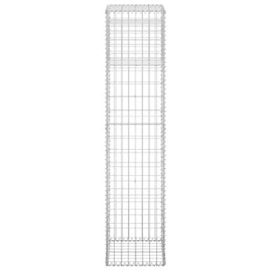 Cesti a Gabbione a Torre 2 pz 40x40x180 cm in Ferro 151265