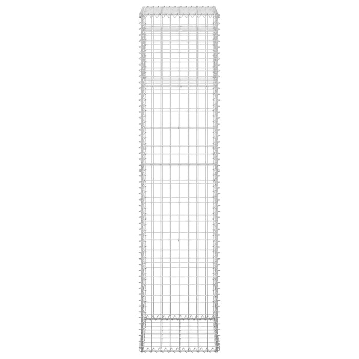 Cesti a Gabbione a Torre 2 pz 40x40x180 cm in Ferro 151265