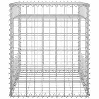Cesto a Gabbione a Torre 50x50x60 cm in Ferro cod mxl 70855