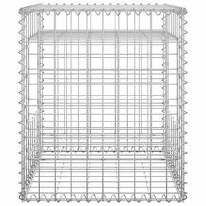 Cesto a Gabbione a Torre 50x50x60 cm in Ferro cod mxl 70855