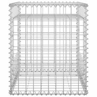 Cesti a Gabbione a Torre 2 pz 50x50x60 cm in Ferro cod mxl 62088