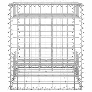 Cesti a Gabbione a Torre 2 pz 50x50x60 cm in Ferro cod mxl 62088