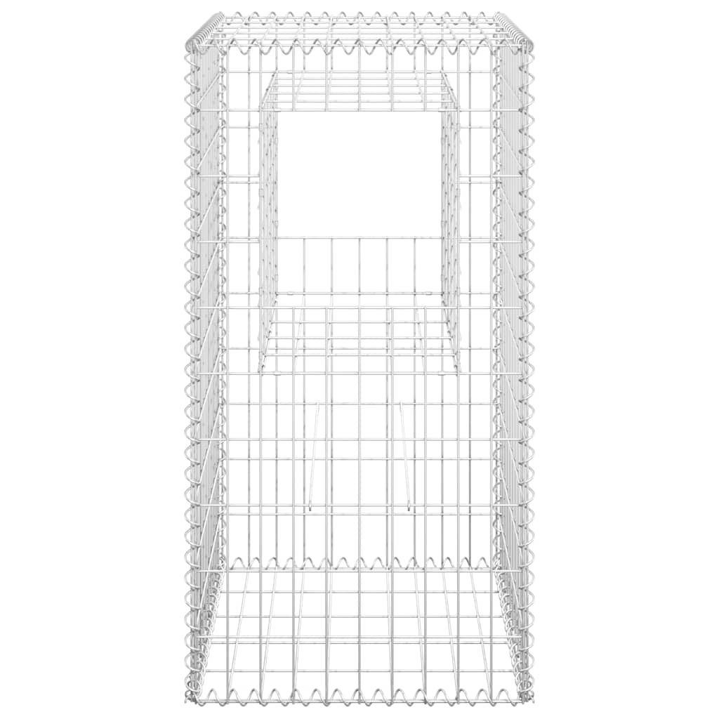 Cesti a Gabbione a Torre 2 pz 50x50x100 cm in Ferro cod mxl 61162