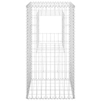 Cesti a Gabbione a Torre 2 pz 50x50x100 cm in Ferro cod mxl 61162