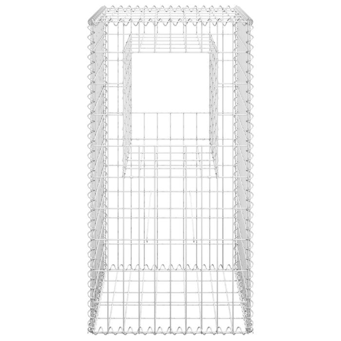 Cesti a Gabbione a Torre 2 pz 50x50x100 cm in Ferro 151269