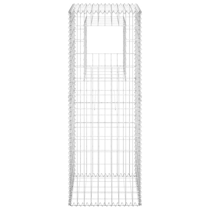Cesti a Gabbione a Torre 2 pz 50x50x140 cm in Ferro cod mxl 61777