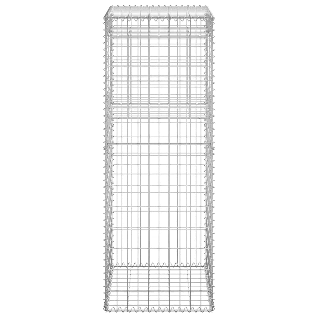 Cesti a Gabbione a Torre 2 pz 50x50x140 cm in Ferro cod mxl 61777