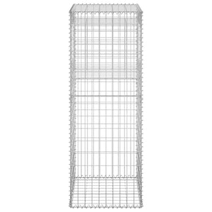 Cesti a Gabbione a Torre 2 pz 50x50x140 cm in Ferro cod mxl 61777