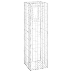 Cesti a Gabbione a Torre 2 pz 50x50x180 cm in Ferro cod mxl 62322