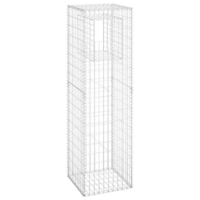 Cesti a Gabbione a Torre 2 pz 50x50x180 cm in Ferro cod mxl 62322