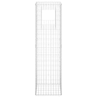 Cesti a Gabbione a Torre 2 pz 50x50x180 cm in Ferro 151273