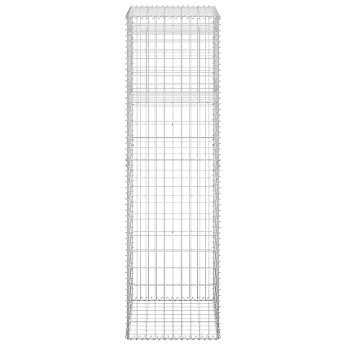 Cesti a Gabbione a Torre 2 pz 50x50x180 cm in Ferro cod mxl 62322