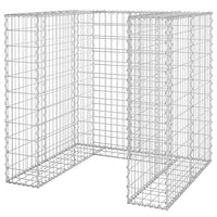Gabbione per Bidoni in Acciaio Zincato 110x100x110 cm cod mxl 58223