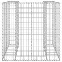 Gabbione per Bidoni in Acciaio Zincato 110x100x110 cm cod mxl 58223