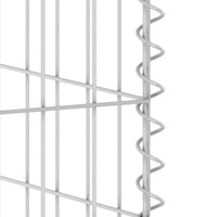 Gabbione per Bidoni in Acciaio Zincato 254x100x110 cm 151300