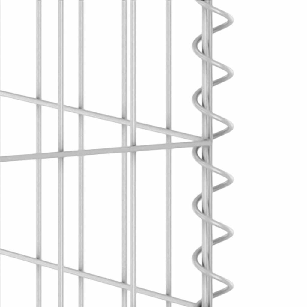 Gabbione per Bidoni in Acciaio Zincato 325x100x110 cm cod mxl 48404