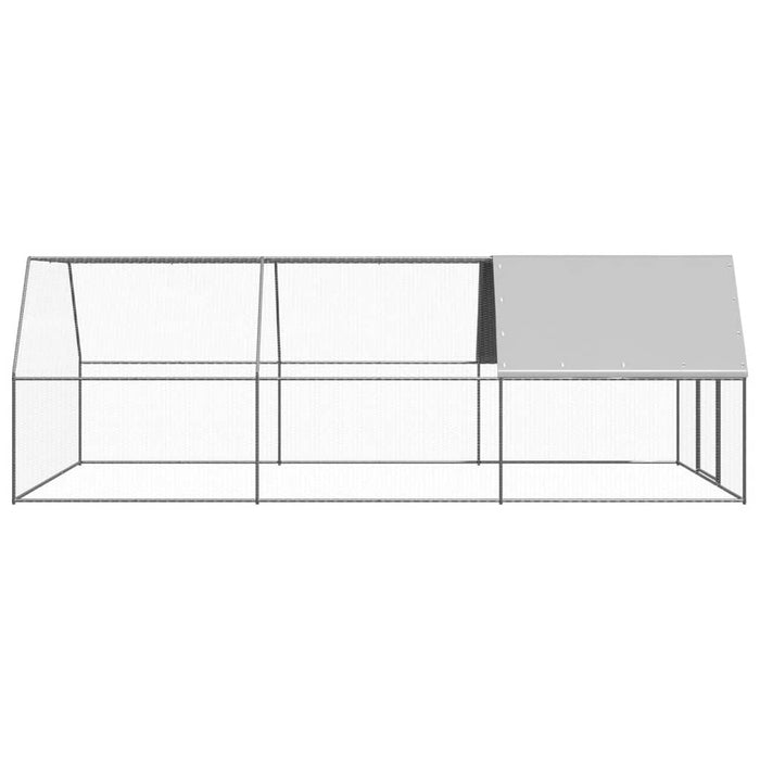 Gabbia per Polli Pollaio da Esterno 3x6x2 m in Acciaio Zincato cod mxl 54148
