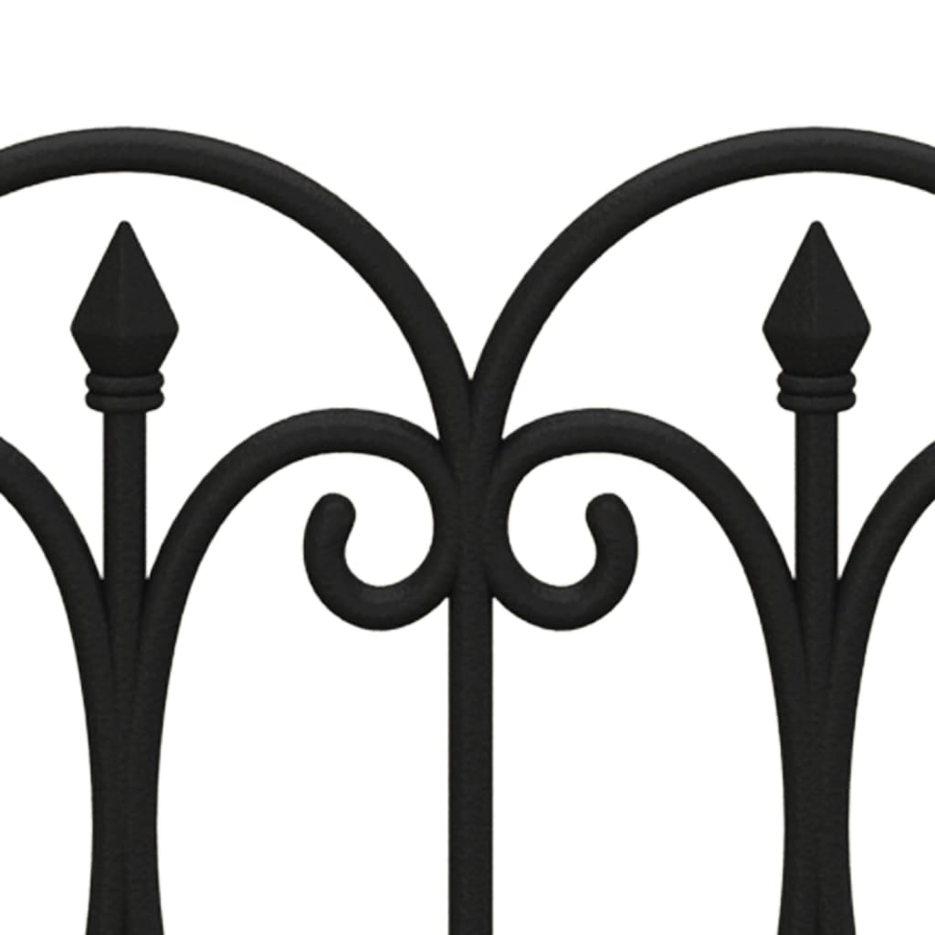 Bordi per Prato 17 pz Neri 10 m in PP 318293