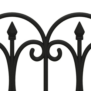 Bordi per Prato 17 pz Neri 10 m in PP 318293