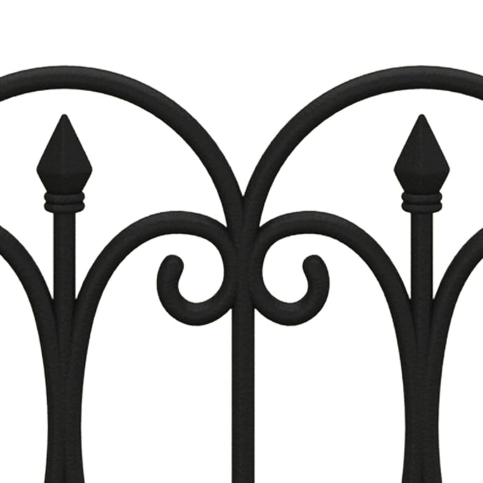 Bordi per Prato 17 pz Neri 10 m in PP 318293