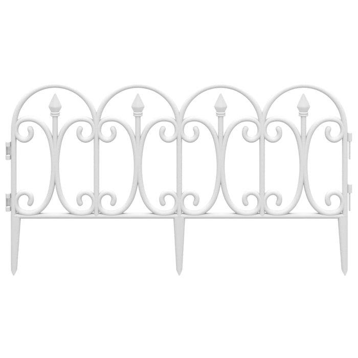 Bordi per Prato 17 pz Bianchi 10 m in PP 318294