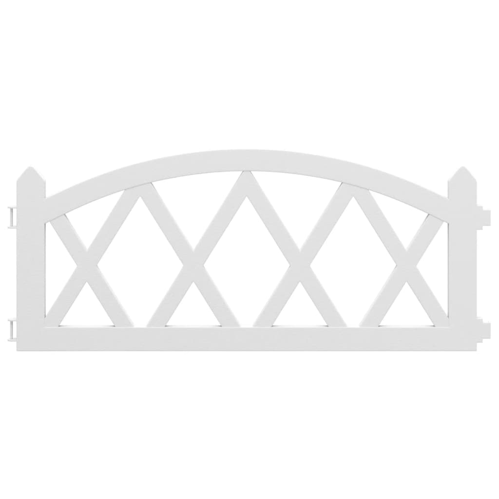 Bordi per Prato 17 pz Bianchi 10 m in PP 318295