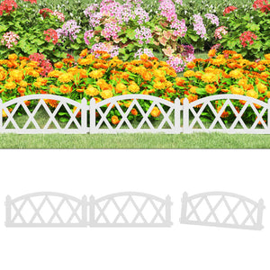 Bordi per Prato 17 pz Bianchi 10 m in PP 318295