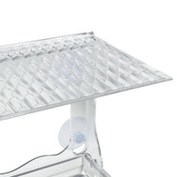 Mangiatoie per Uccelli da Finestra 2 pz in Acrilico 30x12x15 cm 318304