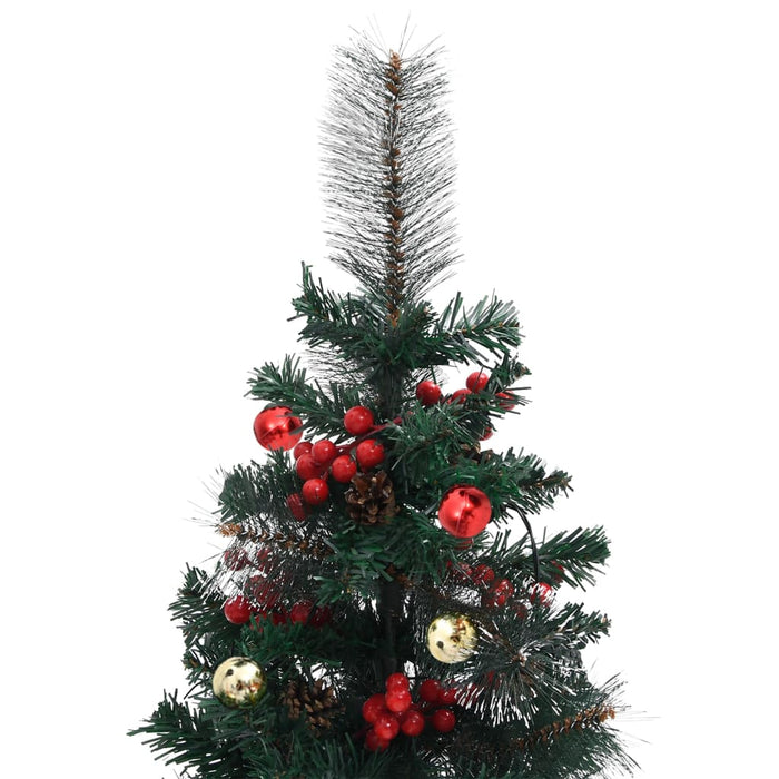 Alberi di Natale Artificiali per Viali 2 pz 76 cm in PVC 340524