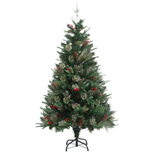 Albero di Natale con Pigne Verde 150 cm in PVC e PE 340526
