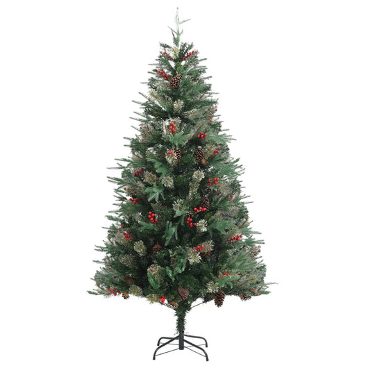 Albero di Natale con Pigne Verde 195 cm PVC e PE 340527