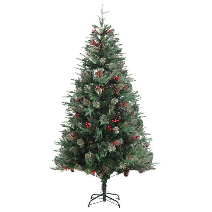 Albero di Natale con Pigne Verde 195 cm PVC e PE 340527