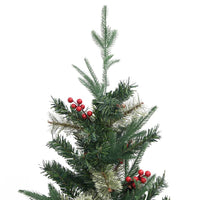 Albero di Natale con Pigne Verde 195 cm PVC e PE 340527