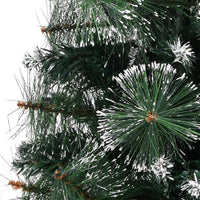 Albero di Natale Artificiale Supporto Verde e Bianco 90 cm PVC 340540