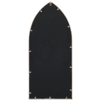 Specchio da Giardino Sabbia 100x45 cm in Ferro per Uso Esterno 318341